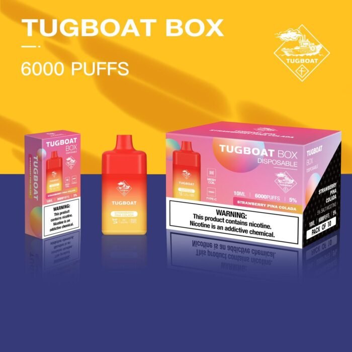 TUGBOAT BOX 6000 PUFFS