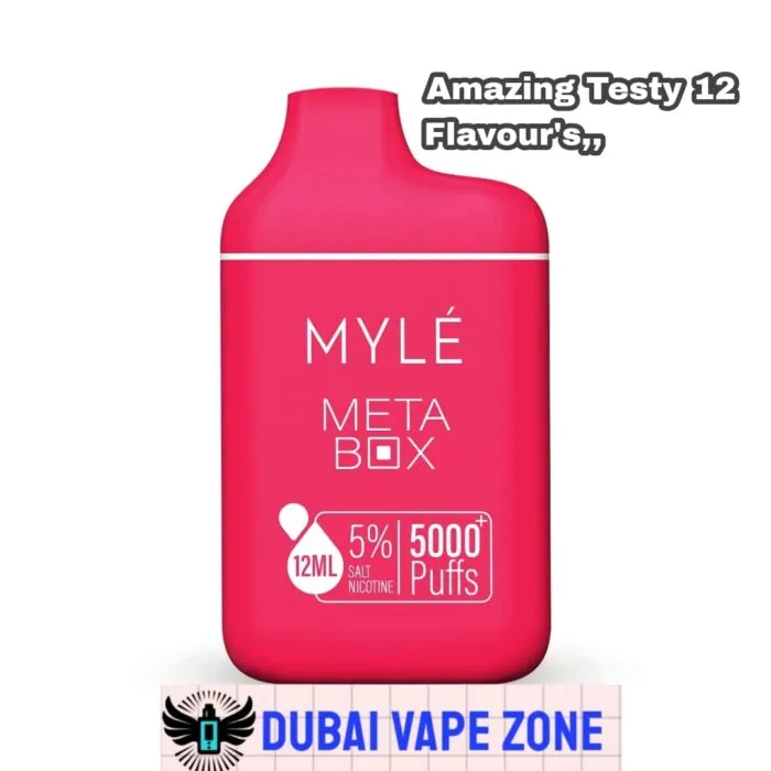 MYLE META BOX 5000PUFFS DISPOSABLE VAPE