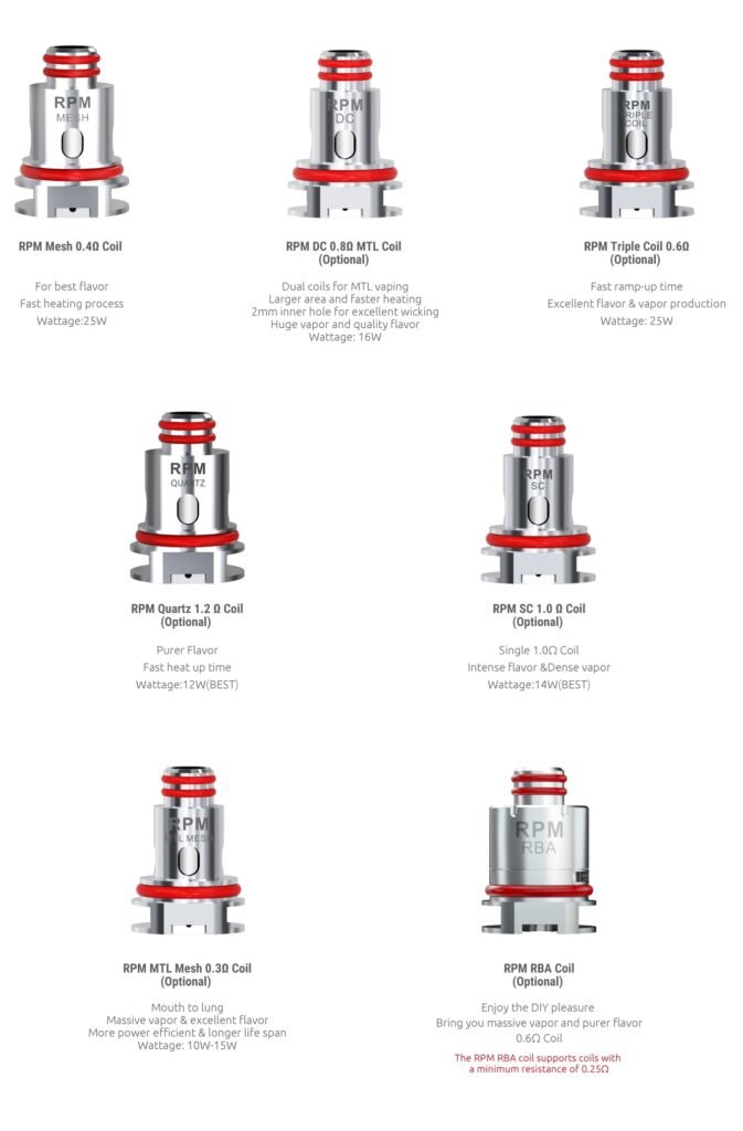 SMOK RPM REPLACEMENT COILS