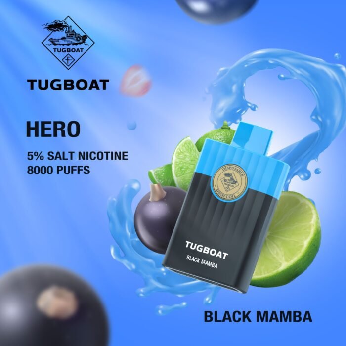 TUGBOAT HERO 8000 PUFFS DISPOSABLE VAPE