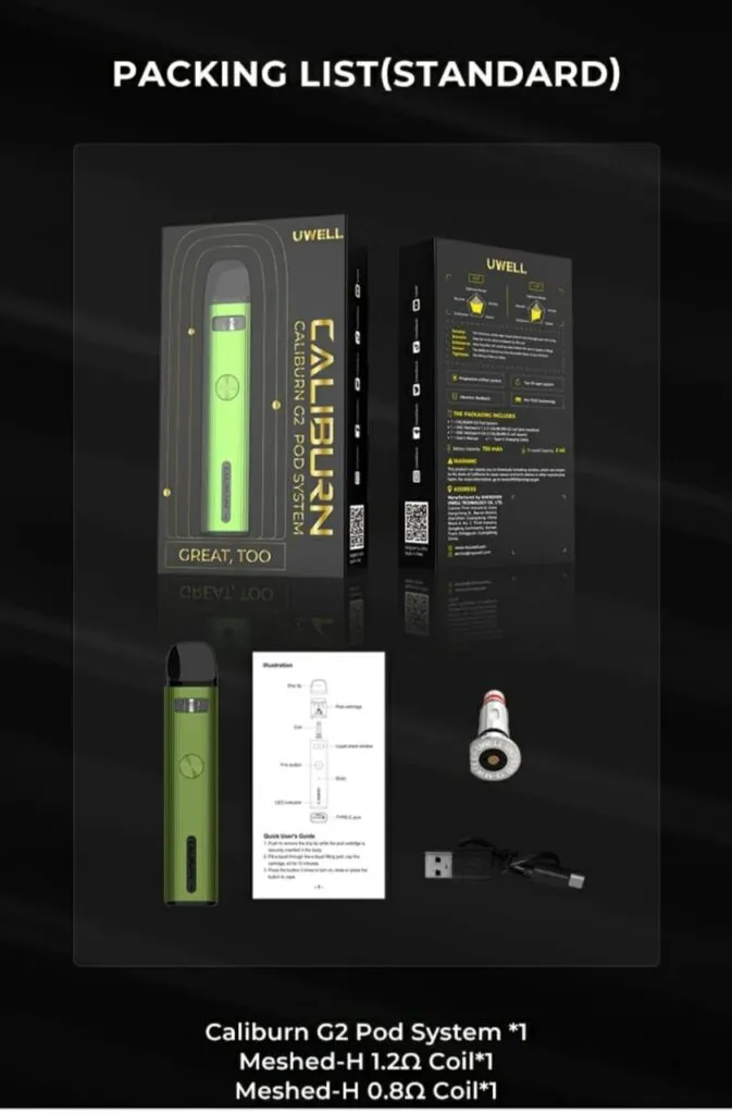 UWELL CALIBURN G2 POD KIT