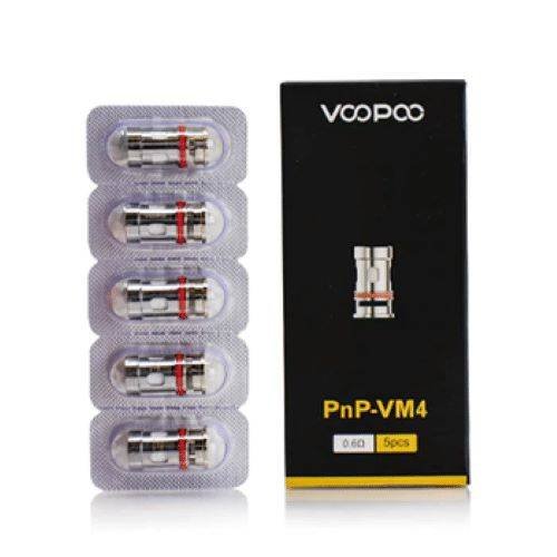 VOOPOO PNP COILS SERIES(5-Pack) is a set of plug ‘n’ play coil atomizer head, for Vinci & Drag Baby Trio Kit, crafted in a single, dual, or ceramic coil set up for DL or MTL set-up. Comes in a pack of five (5). Compatibility: DRAG MAX, ARGUS PRO 80W, ARGUS 40W, ARGUS AIR, DRAG X, DRAG S, VINCI X, VINCI, VINCI R. VOOPOO PNP COILS SERIES REPLACEMENT  FEATURES PnP-VM1 Mesh Coil 0.3ohm Rated for 32-40W (DL) Compatible With: VINCI / VINCI R / VINCI X / NAVI / DRAG S / DRAG X PnP-M1 Single Coil 0.45ohm Rated for 28-35W (DL) Compatible With: VINCI / VINCI R / VINCI X PnP-C1 Ceramic Coil 1.2ohm Rated for 10-15W (MTL) Compatible With: DRAG Baby / FINIC P18 PnP-M2 Single Mesh Coil 0.6ohm Rated for 20-28W (DL) Compatible With: DRAG Baby / FIND Trio / VINCI / VINCI R / VINCI X / NAVI / DRAG S / DRAG X PnP-VM6 0.15ohm MAX POWER: 80W Compatible With: DRAG X / ARGUS GT PnP-VM5 0.2ohm MAX POWER: 60W Compatible With: DRAG S / DRAG X / ARGUS GT PnP-R2 1.0ohm 10-15W (MTL) Compatible With: FIND TRIO / DRAG BABY / VINCI / VINCI R / VINCI X Mesh PnP TM1 0.6 ohm 20-25W