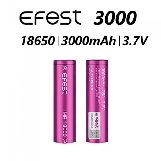 EFEST BATTERY 3000Ah