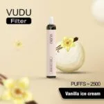 VUDU VAPE FILTER 2500 PUFFS DISPOSABLE