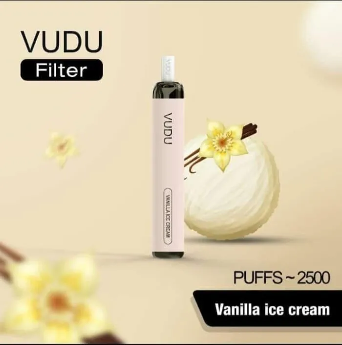 VUDU VAPE FILTER 2500 PUFFS DISPOSABLE