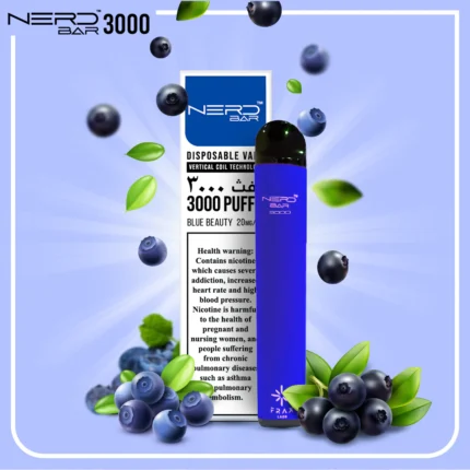 NERD BAR 3000 PUFFS DISPOSABLE VAPE