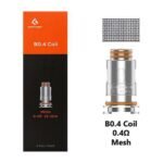 [8:55 am, 24/04/2023] vape Shop: Geek Vape Aegis BOOST B Series Coils (5-Pack), a set of mesh coils for MTL and DL with a 0.6ohm KA1 Mesh and a 0.4ohm KA1 Mesh option. Crafted to discern the complex flavors of your favorite eJuice or nicotine salts. Providing a 0.6ohm KA1 Mesh Coil, the Geek Vape AEGIS BOOST will deliver satisfying clouds. Geek Vape AEGIS BOOST Replacement Coils Features: Geek Vape AEGIS BOOST Coil Series 0.3ohm Coil – Rated 30W-38W 1.2ohm Coil – Rated 10-14W 0.4ohm KA1 Mesh Coil – Rated 25-35W 0.6ohm KA1 Mesh Coil – Rated 15-25W Plug ‘n’ Play Coil Installation [8:55 am, 24/04/2023] vape Shop: Geekvape Aegis Boost B0.3/B1.2 Coils (5pcs/pack)Geekvape Aegis Boost B0.3/B1.2 Coils is specially designed for Geekvape Aegis Boost LE Bonus Kit.Parameters:Coil Resistance: B0.3 Coil 0.3ohm(30-80W), B1.2 Coil 1.2ohm(10-14W) Geekvape B Series Coil for Aegis Boost Bonus LE Features: Coil Resistance: B0.3 Coil 0.3ohm(30-80W), B1.2 Coil 1.2ohm(10-14W) Quantity: 5pcs/pack Geekvape B Series Coil for Aegis Boost Bonus LE Replacement Coils Includes: 5 pcs of Geekvape B Series Coil for Aegis Boost Bonus LE [8:57 am, 24/04/2023] vape Shop: Geekvape B Series Coil for Aegis Boost Bonus LE Features: · Coil Resistance: B0.3 Coil 0.3ohm(30-80W), B1.2 Coil 1.2ohm(10-14W) · Quantity: 5pcs/pack ...