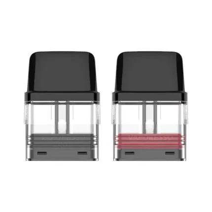 VAPORESSO XROS PODS 2ML|2PCS Cartridge holds 2ml e-juice capacity for daily vaping. And it comes with a top filling system and visible window design to bring you great convenience. Besides, it adopts an adjustable airflow toggle that maximizes the effectiveness of flavor and nicotine satisfaction to cover your needs. also Comes with a 0.8ohm mesh coil. 1.2ohm Mesh Coil Pod Cartridge. Each pack contains 2 pods. Discover the Vaporesso XROS Replacement Pods, featuring a 2mL refillable pods capacity, hidden top fill system, and utilizes a mesh coil heating structure. Constructed with a transparent juice viewing window, the XROS replacement pods allow for the user to check juice levels without removing the pod. Equipped with an integrated mesh coil, also the XROS pods consist of a 0.8ohm and 1.2ohm mesh coil pod, facilitating a hidden top fill system revealed by taking off the mouthpiece. At the base is a magnetic pod connection, so allowing quick and easy coil replacements while securing the 2mL pod QUICK LINK Vaporesso XROS 2 KIT Click Hare Vaporessos XROS Pod Kit Click Hare VAPORESSO XROS PODS 2ML|2PCS FEATURES: 2.0ml mesh pod cartridge with adjustable airflow toggle. Materials: PCTG 0.8ohm mesh coil. 1.2ohm mesh coil. also Convenient top filling system. Visible window to show the e-juice level also Box Includes: 2 x VAPORESSO XROS Pod. 1 x User Manual