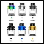 GEEKVAPE E100 POD TANK 4.5ml can be compatible with Geek vape P coils, the plastic construction is very pleasant to the touch, and check your e-juice level. Connected with magnets, it can be used with the E 100 510 adapters for Geekvape E100 Kit. Featuring a top airflow, each pack has two pods. Check out the Geekvape E 100 Pod Cartridge 4.5ml, featuring a 4.5mL capacity, P Coil Series Compatibility, and a dual-slotted top airflow control ring. These replacement cartridges are Compatible with Geekvape P series coils and sport a 4.5mL E-Juice Capacity. GEEKVAPE E100 POD TANK 4.5ml Features: Pod Capacity: 4.5mL Fill: Quarter Turn Coil: Geek Vape P Coil Series Coil Installation: Press Fit Airflow: Dual Slotted Top Ring Pod Connection: Magnetic Colors: Silver, Rainbow, Gunmetal, Gold, Blue, Black. Customer service: There is a 24-48 hrs, the processing time for all orders, with most orders sent out for delivery within 24 business hrs. Also, We strive to ship orders out as quickly as possible. We deliver anywhere in the United Arab Emirates. dubaivapezone it’s The best Online Vape Shop in Dubai.Good Price And Fast Home delivery.
