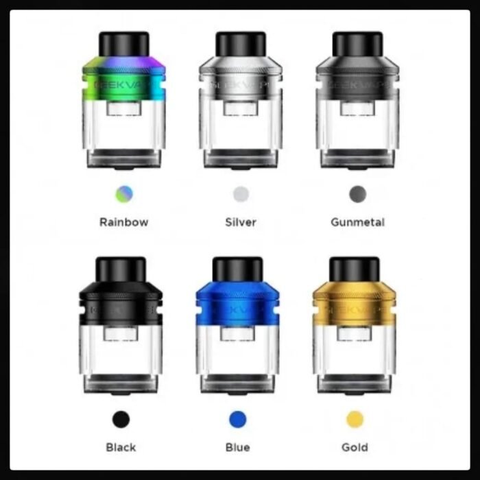 GEEKVAPE E100 POD TANK 4.5ml can be compatible with Geek vape P coils, the plastic construction is very pleasant to the touch, and check your e-juice level. Connected with magnets, it can be used with the E 100 510 adapters for Geekvape E100 Kit. Featuring a top airflow, each pack has two pods. Check out the Geekvape E 100 Pod Cartridge 4.5ml, featuring a 4.5mL capacity, P Coil Series Compatibility, and a dual-slotted top airflow control ring. These replacement cartridges are Compatible with Geekvape P series coils and sport a 4.5mL E-Juice Capacity. GEEKVAPE E100 POD TANK 4.5ml Features: Pod Capacity: 4.5mL Fill: Quarter Turn Coil: Geek Vape P Coil Series Coil Installation: Press Fit Airflow: Dual Slotted Top Ring Pod Connection: Magnetic Colors: Silver, Rainbow, Gunmetal, Gold, Blue, Black. Customer service: There is a 24-48 hrs, the processing time for all orders, with most orders sent out for delivery within 24 business hrs. Also, We strive to ship orders out as quickly as possible. We deliver anywhere in the United Arab Emirates. dubaivapezone it’s The best Online Vape Shop in Dubai.Good Price And Fast Home delivery.