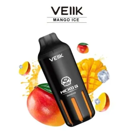 VEIIK Micko Q 5500 Puffs Disposable  is the latest innovation in the world of vaping, offering a long-lasting and convenient solution for vapers on the go. With a cartridge capacity of 15ml and a coil resistance of 1.0ohm, this sleek and stylish vape is designed to deliver a smooth and satisfying vaping experience. The build-in 1300mAh battery ensures that you can enjoy up to 5500 puffs (MTL) without having to worry about recharging. Made from durable and high-quality PC material, the VEIIK Micko Q is a reliable and convenient option for anyone who wants to experience the pleasures of vaping without the hassle of traditional vape kits. Introducing the VEIIK Micko Q 5500 Puffs Disposable Vape – the perfect choice for vaping on the go. Its compact design and 15ml cartridge capacity make it easy to carry around, while its 1.0ohm mesh coil provides a smooth and consistent vaping experience. The device is made with durable and lightweight PC material and boasts a built-in 1300mAh battery, giving you uninterrupted vaping for an extended period of time. What’s more, the VEIIK Micko Q offers an incredible 5500 puffs capacity, so you can enjoy your favorite e-liquid for longer without refilling or recharging. Try the VEIIK Micko Q 5500 Puffs Disposable Vape for a convenient, reliable, and enjoyable vaping experience. Specification of VEIIK Micko Q 5500   Product Size: L90mm*D33.19mm Cartridge Capacity: 15ml Coil Resistance: 1.0ohm,Mesh Coil Build-in Battery: 1300mAh Materials: PC VELIK MICKO Q5500 PUFFS DISPOSABLE VAPE IN DUBAI Puff: Around 5500 puffs(MTL) Flavors of Veiik Micko Q 5500 Purple Rain Watermelon Ice Energy Ice Cool mint Strawberry Kiwi Black Mamba Strawberry Ice Double Apple Blueberry ice Peach Berry Strawberry Watermelon Cantaloupe ice Strawberry Mango Watermelon Bubble Gum Grape ice Mango ice