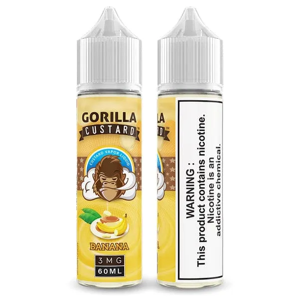 GORILLA CUSTARD E- LIQUID