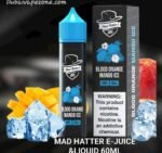 The Mad Hatter Juice 60ML E-Liquid’s newest creation, makes for a perfect E-Juice treat that will keep you in the mood for hours upon hours on end.vape shop near me, Mad Hatter Juice, based in Los Angeles, is a premium vape juice company priding itself on crafting delicious e-Liquids with quality-sourced ingredients with exceptional flavor profiles from top mixologists. Mad Hatter is responsible for creating some of the most creative flavor profiles and packaging designs, ranging from the I Love __ series and much more. The collection comprises of numerous free-based nicotine collection and the wildly popular I Love Salts for nicotine salts collection.Vape delibery dubai, abu dahbi, sharjah,al ain,,,,, Mad Hatter E-Liquid’ Juice 60ML Available Flavors: Apple Peach Strawberry : Like a slice of warm, summertime pie, this juice is a master meld of the sweet and tart flavors of apples, peaches, and strawberries. Apple Watermelon : Enjoy a juicy blend of lightly tart apple with the lip-smacking sweetness of watermelon. Berry Melon : Nothing says “sun-drenched summer” like berries and melon, the ultimate in sweet relaxation. Blood Orange Mango : This e-liquid combines juicy blood orange and fragrant mango for a summer-fresh experience of the senses. Caramel Crème : After your first Caramel Crème hit, you’ll want to curl up in the sinful decadence of this dessert-worthy e-liquid. Smooth Tobacco : If you crave the sweetly tinged bitterness of a good tobacco, you’ll love this dad’s pipe-worthy blend. Mad Hatter Vape Juice Strawberry Kiwi : Apple Peach Strawberry Ice : Apple Watermelon Ice : Experience the juicy blend of slightly tart apple with the summer-sweet watermelon, with a cool “ice” finish you’ll crave. Blood Orange Mango Ice : Strawberry Kiwi Ice : Mad Hatter Juice 60ML Package Contents Include: 1 x Mad Hatter Juice 60ML E-Liquid VG/PG: 70/30