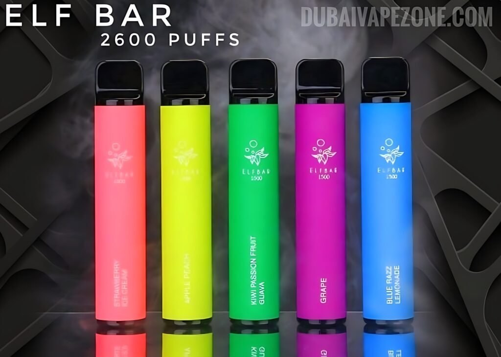 Elf Bar 2600 Puffs Disposable Vape 20mg