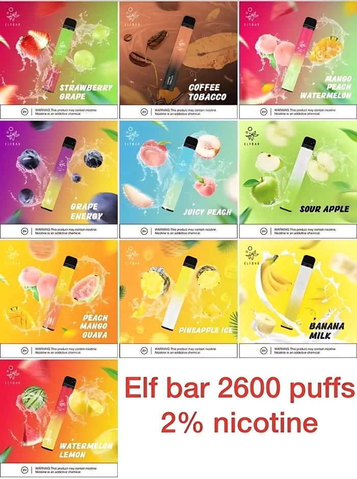 Elf bar 2600 Puffs