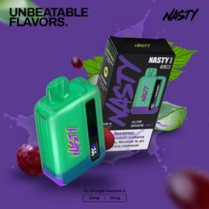 Nasty Bar 8500 Puffs Disposable Vape Aloe Grape