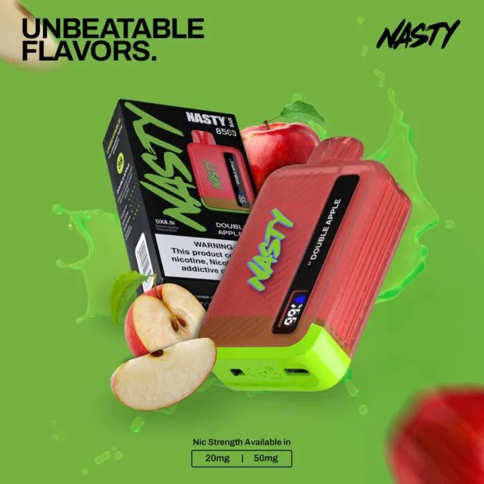 Nasty Bar 8500 Puffs Disposable Vape Double Apple