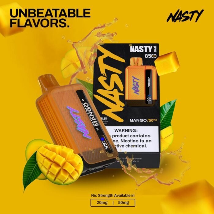 Nasty Bar 8500 Puffs Disposable Vape Mango