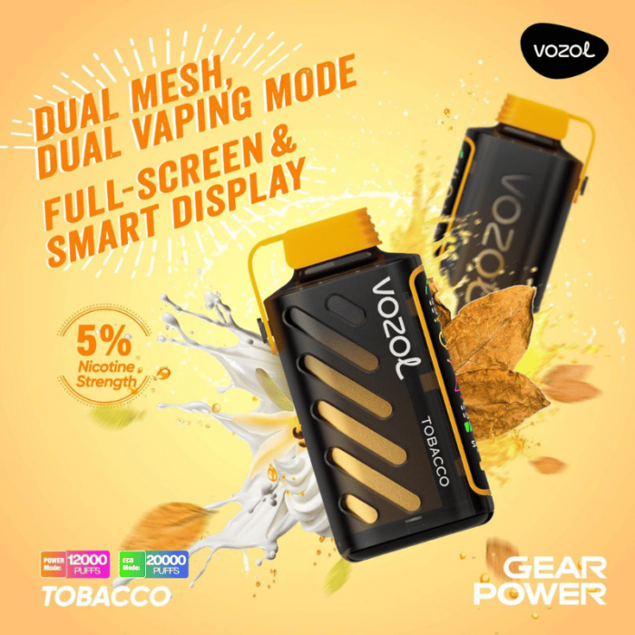 Vozol Gear Power 20000 Puffs