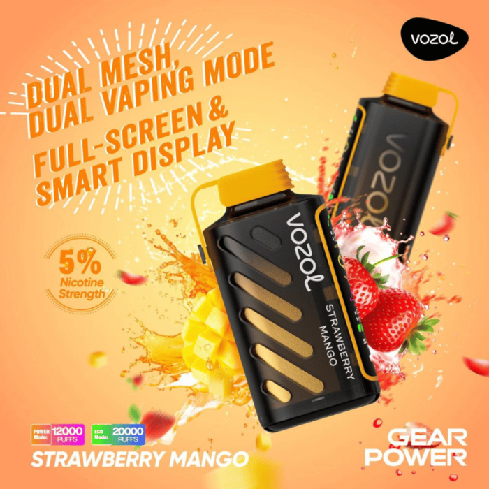 Vozol Gear Power 20000 Puffs