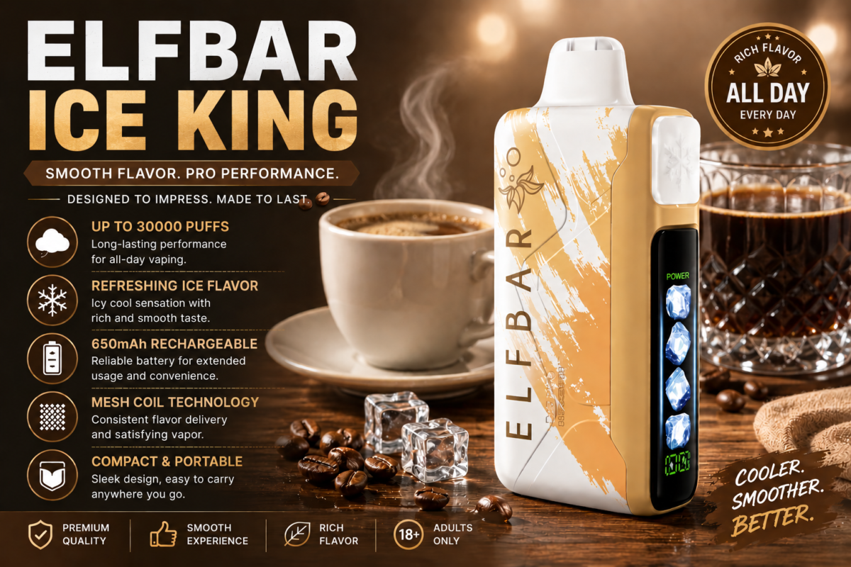 best elfbar ice king disposable vape